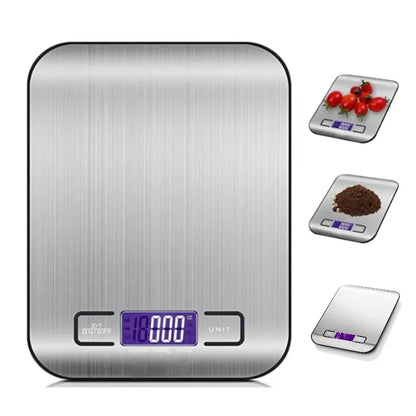 Elegant Stainless Steel Kitchen Scale