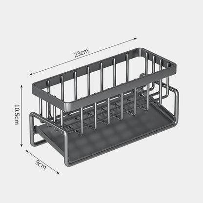 Deluxe Steel Sink Drain Rack