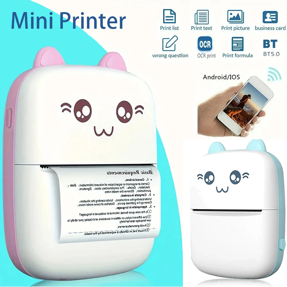 Mini Thermal Printer Kitten